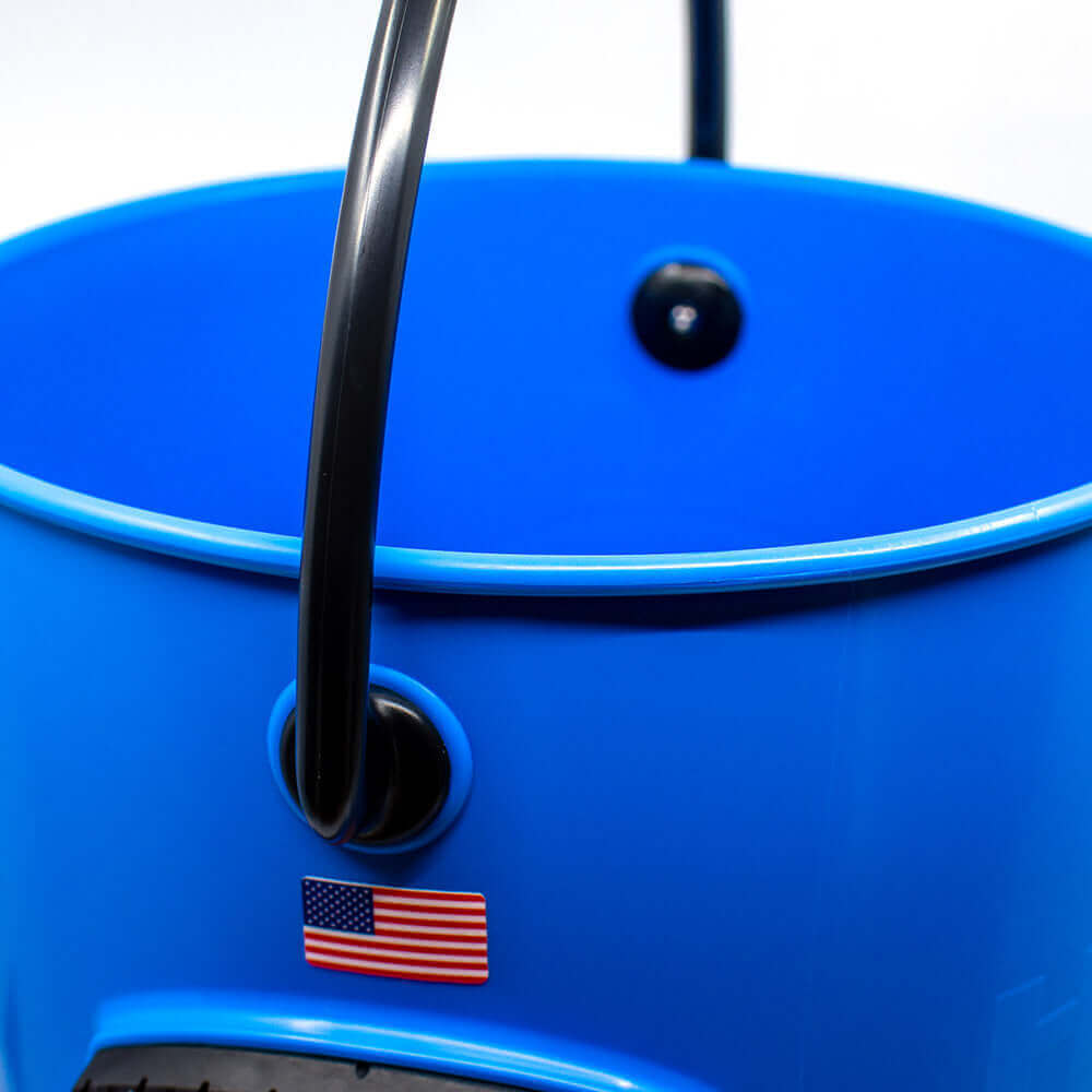 HUCK Performance Bucket - Black n Blue - Blue w/Black Handle [19243] - wetsquad