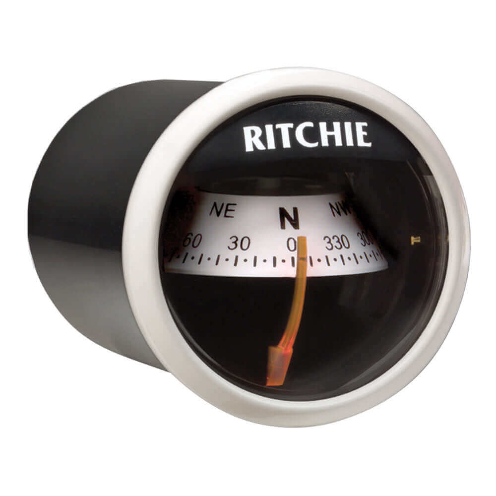 Ritchie X-23WW RitchieSport Compass - Dash Mount - White/Black [X-23WW] - wetsquad