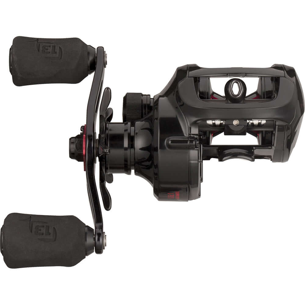 13 Fishing Inception G2 Baitcast Reel 6.6:1 RH - Top View of High-Performance Fishing Reel