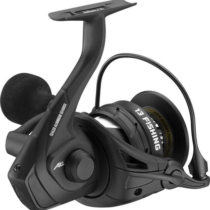 13 Fishing AL13 Spinning Reel with Tank Tough Aluminum Construction and Coolstop Drag System