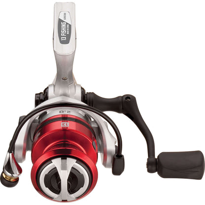 13 Fishing Source F Spinning Reel with 5.2:1 gear ratio, red and silver finish, smooth performance.