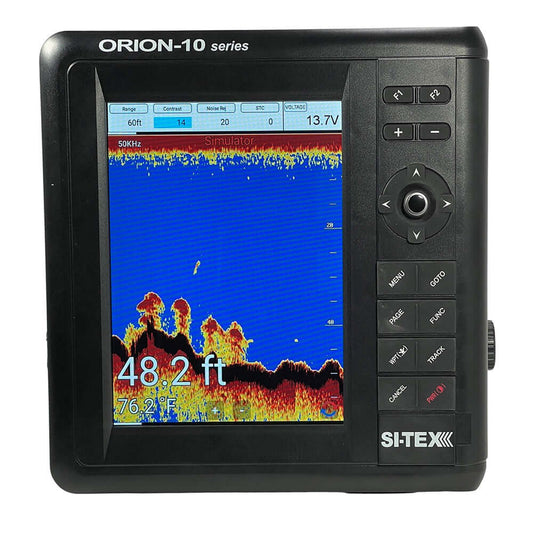 SI-TEX 10" Chartplotter System w/Internal GPS  C-MAP 4D Card [ORIONC] - wetsquad