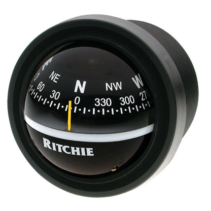 Ritchie V-57.2 Explorer Compass - Dash Mount - Black [V-57.2] - wetsquad