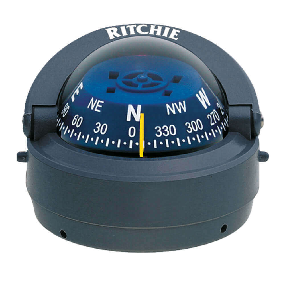 Ritchie S-53G Explorer Compass - Surface Mount - Gray [S-53G] - wetsquad