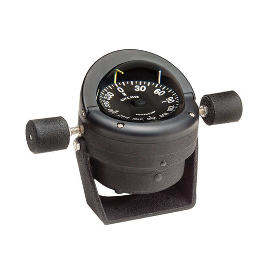 Ritchie HB-845 Helmsman Steel Boat Compass - Bracket Mount - Black [HB-845] - wetsquad