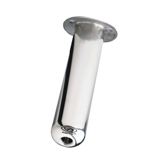 C.E. Smith Flush Mount Rod Holder - 0 Degree 10-1/2" Deep [53680CA] - wetsquad