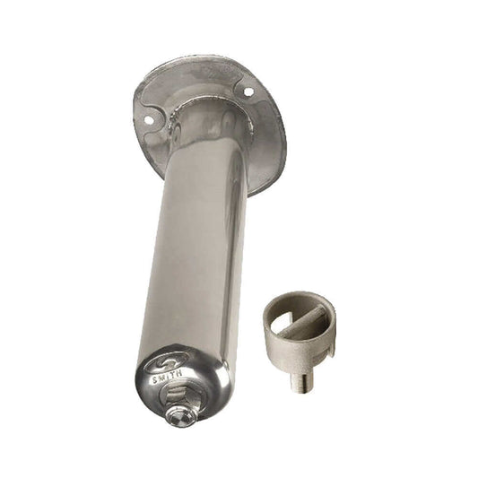 C.E. Smith Stainless Steel Flush Mount Rod Holder - 0 Degree [53680SA] - wetsquad