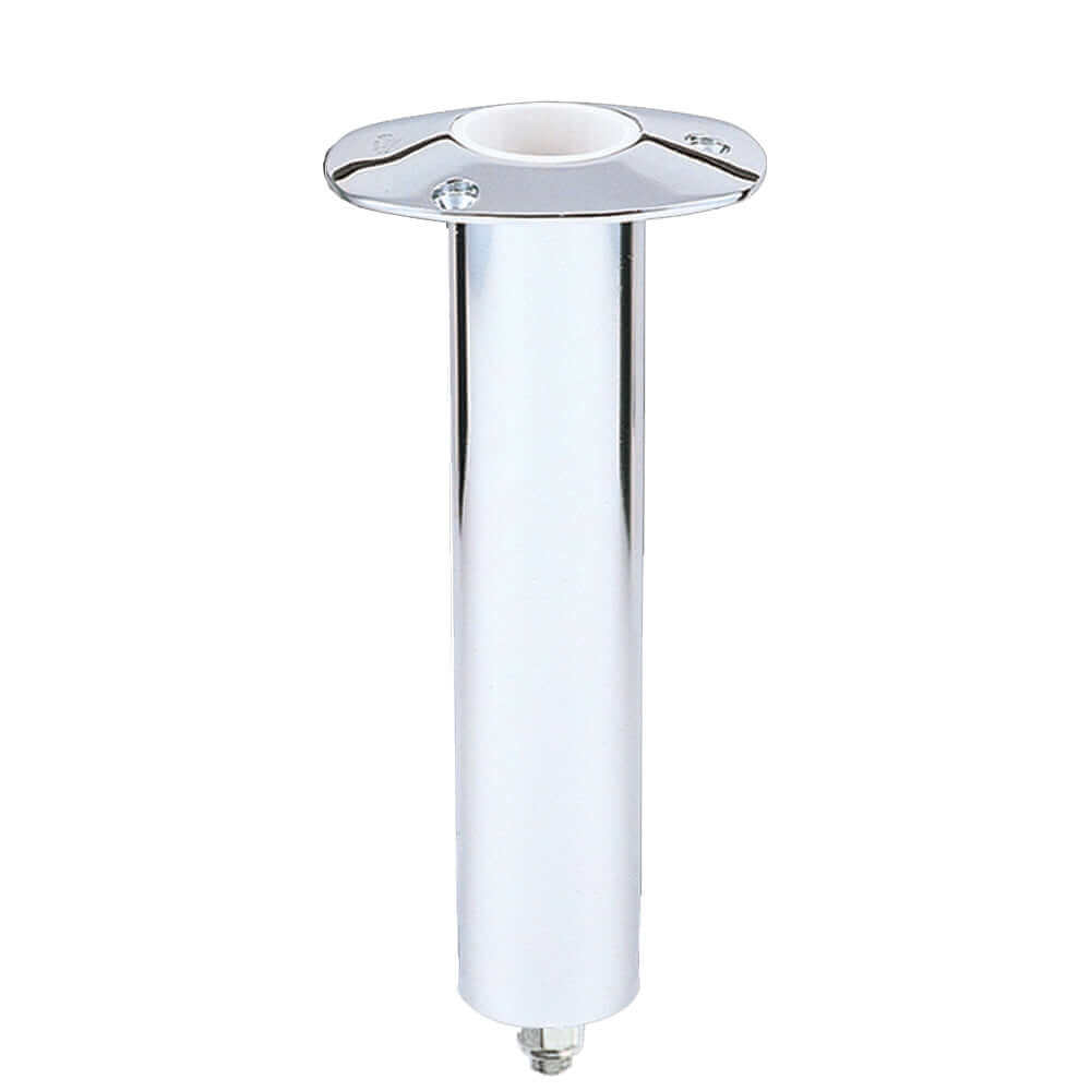 Lee's 0 Degree Stainless Steel Swivel Base Flush Mount Rod Holder 2.25" OD X 10.5" Tube [RH577V] - wetsquad