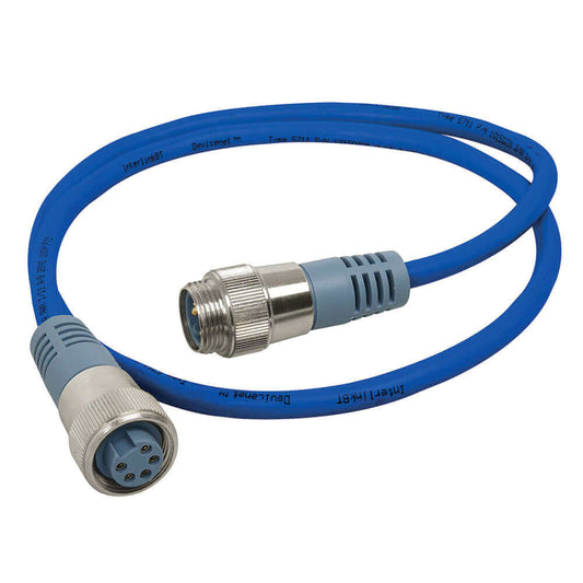 Maretron Mini Double Ended Cordset - Male to Female - 0.5M - Blue [NM-NB1-NF-00.5] - wetsquad