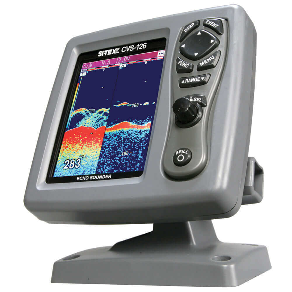 SI-TEX CVS-126 Dual Frequency Color Echo Sounder [CVS-126] - wetsquad