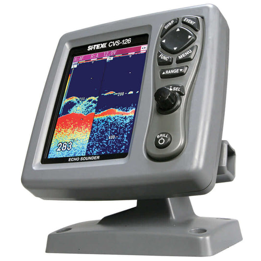 SI-TEX CVS-126 Dual Frequency Color Echo Sounder [CVS-126] - wetsquad