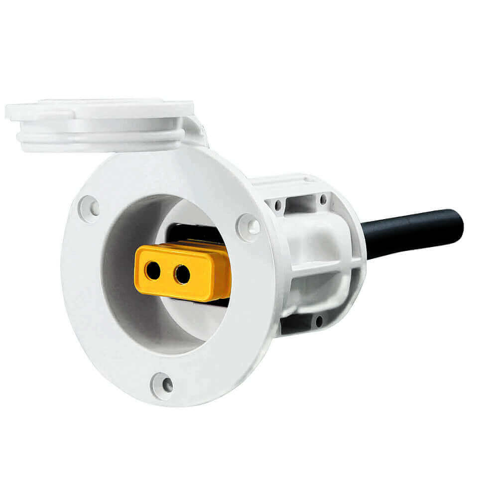 Cannon Flush Mount Power Port - White [1903013] - wetsquad