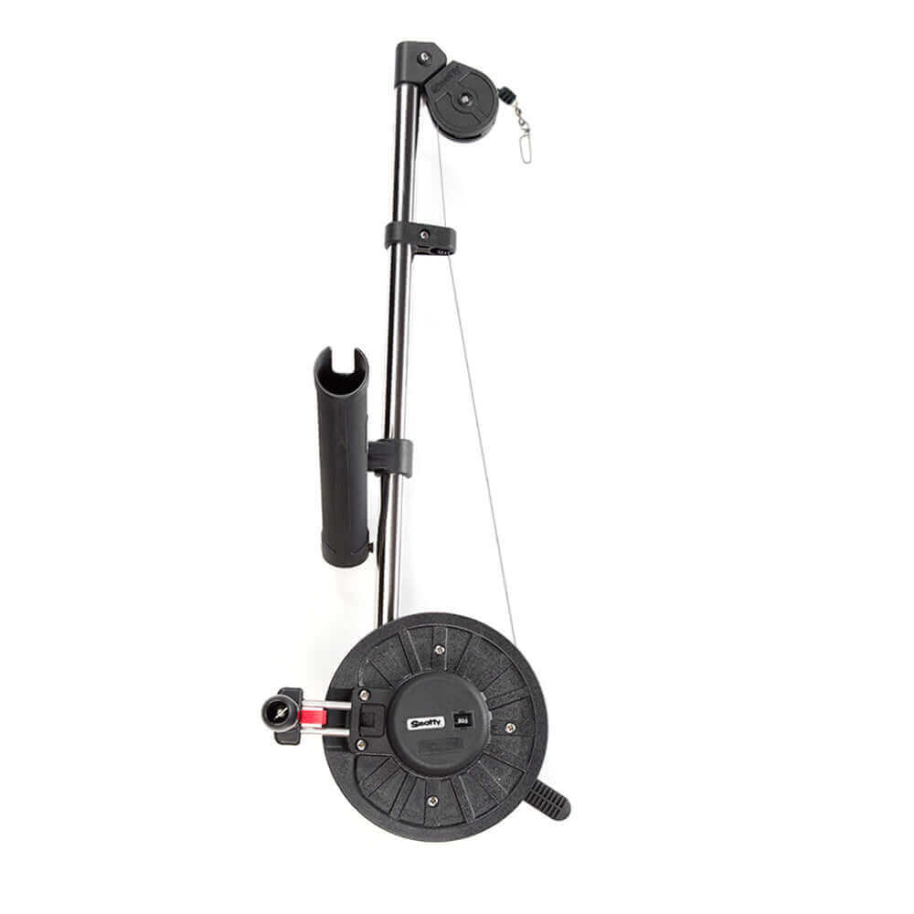 Scotty 1085 Strongarm 30" Manual Downrigger w/Rod Holder [1085] - wetsquad