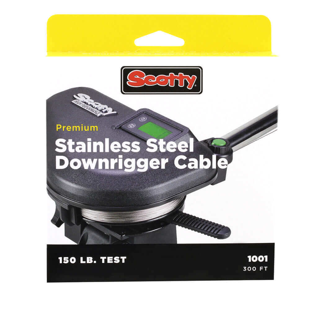 Scotty 200ft Premium Stainless Steel Replacement Cable [1000K] - wetsquad