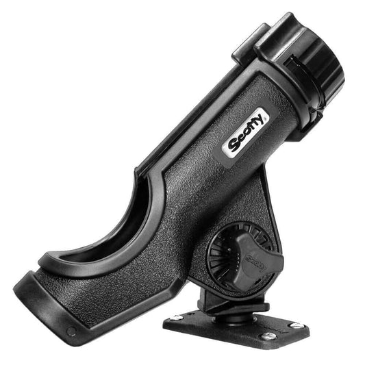 Scotty Powerlock Rod Holder Black w/244 Flush Deck Mount [231-BK] - wetsquad