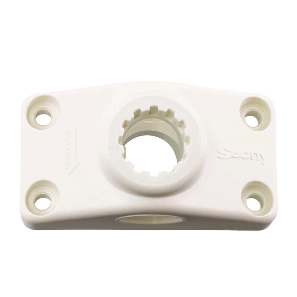 Scotty Combination Side / Deck Mount - White [241-WH] - wetsquad