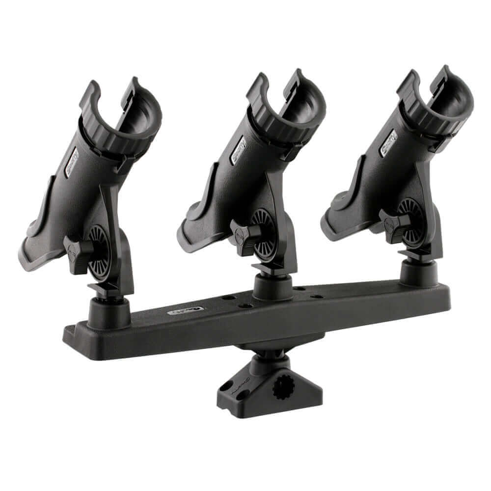 Scotty Triple Rod Holder w/3 230 Power Lock Rod Holders [256] - wetsquad