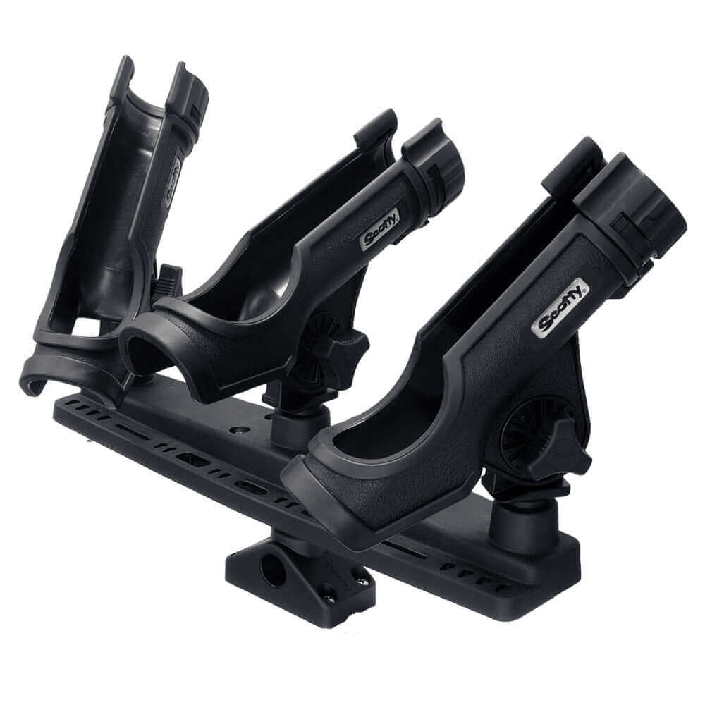 Scotty Triple Rod Holder w/3 230 Power Lock Rod Holders [256] - wetsquad