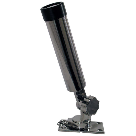 Whitecap Bluewater SS 360/180 Deg. Removable Rod Holder [S-7007CBLUE] - wetsquad