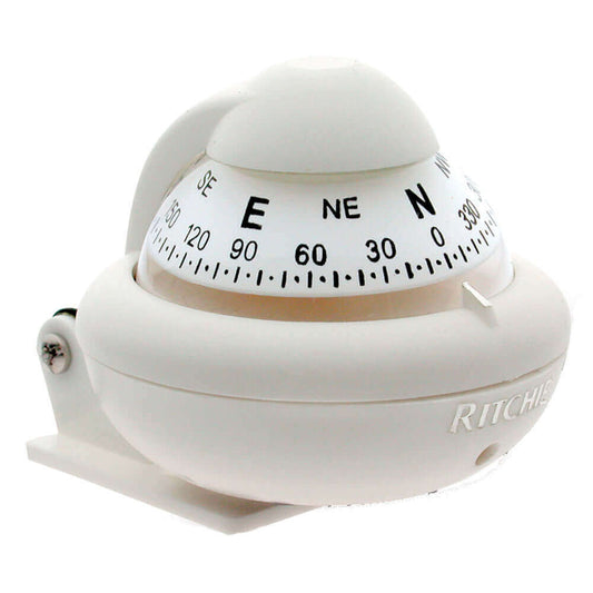 Ritchie X-10W-M RitchieSport Compass - Bracket Mount - White [X-10W-M] - wetsquad