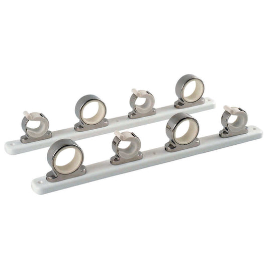 TACO 4-Rod Hanger w/Poly Rack - Polished Stainless Steel [F16-2752-1] - wetsquad