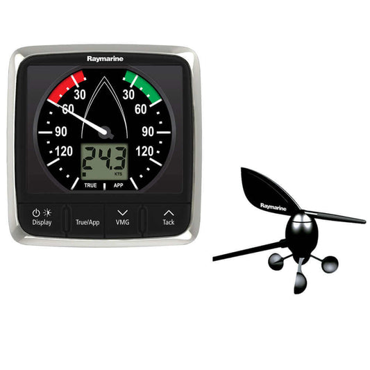 Raymarine i60 Wind Display System w/Masthead Wind Vane Transducer [E70150] - wetsquad