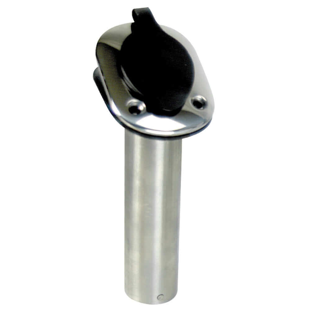 Whitecap 30 Degree Flush Mount Rod Holder - 304 Stainless Steel - 9-1/4" [S-096B] - wetsquad