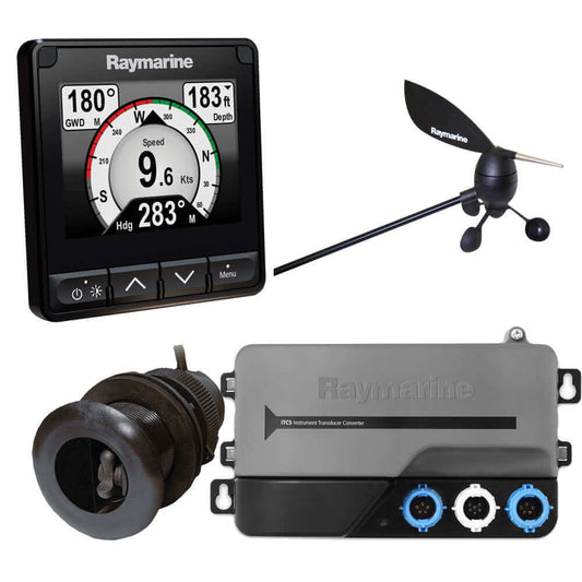 Raymarine i70s System Pack, Wind, Depth, Speed [T70226] - wetsquad