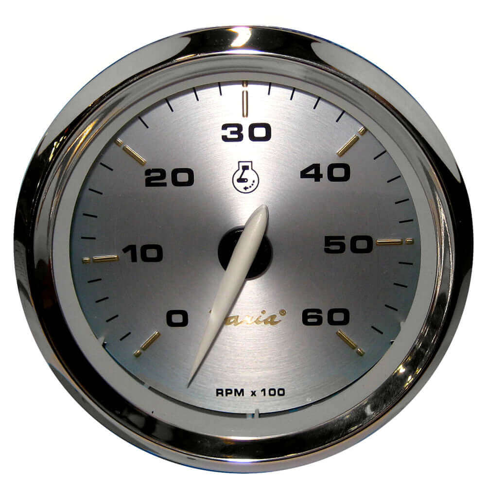 Faria Kronos 4" Tachometer - 6,000 RPM (Gas - Inboard & I/O) [39004] - wetsquad