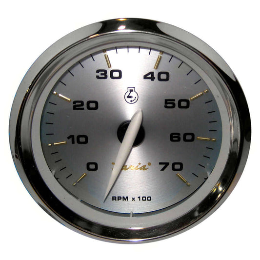 Faria Kronos 4" Tachometer - 7,000 RPM (Gas - All Outboards) [39005] - wetsquad