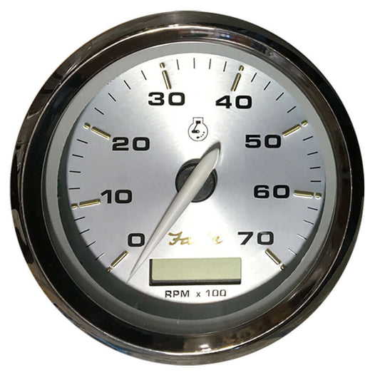 Faria Kronos 4" Tachometer w/Hourmeter - 7,000 RPM (Gas - Outboard) [39040] - wetsquad