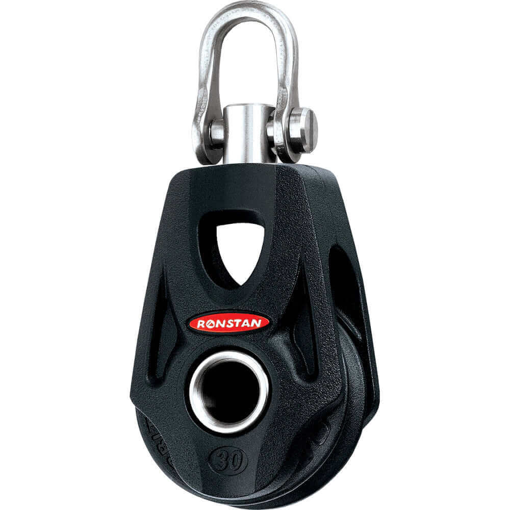 Ronstan Series 30 Ball Bearing Orbit Block - Single - Becket - Swivel Shackle Head [RF35100] - wetsquad