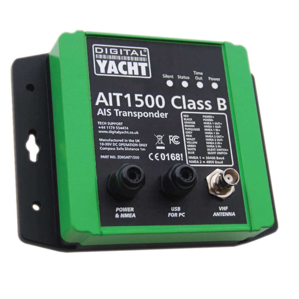 Digital Yacht AIT1500 Class B AIS Transponder w/Built-In GPS [ZDIGAIT1500] - wetsquad