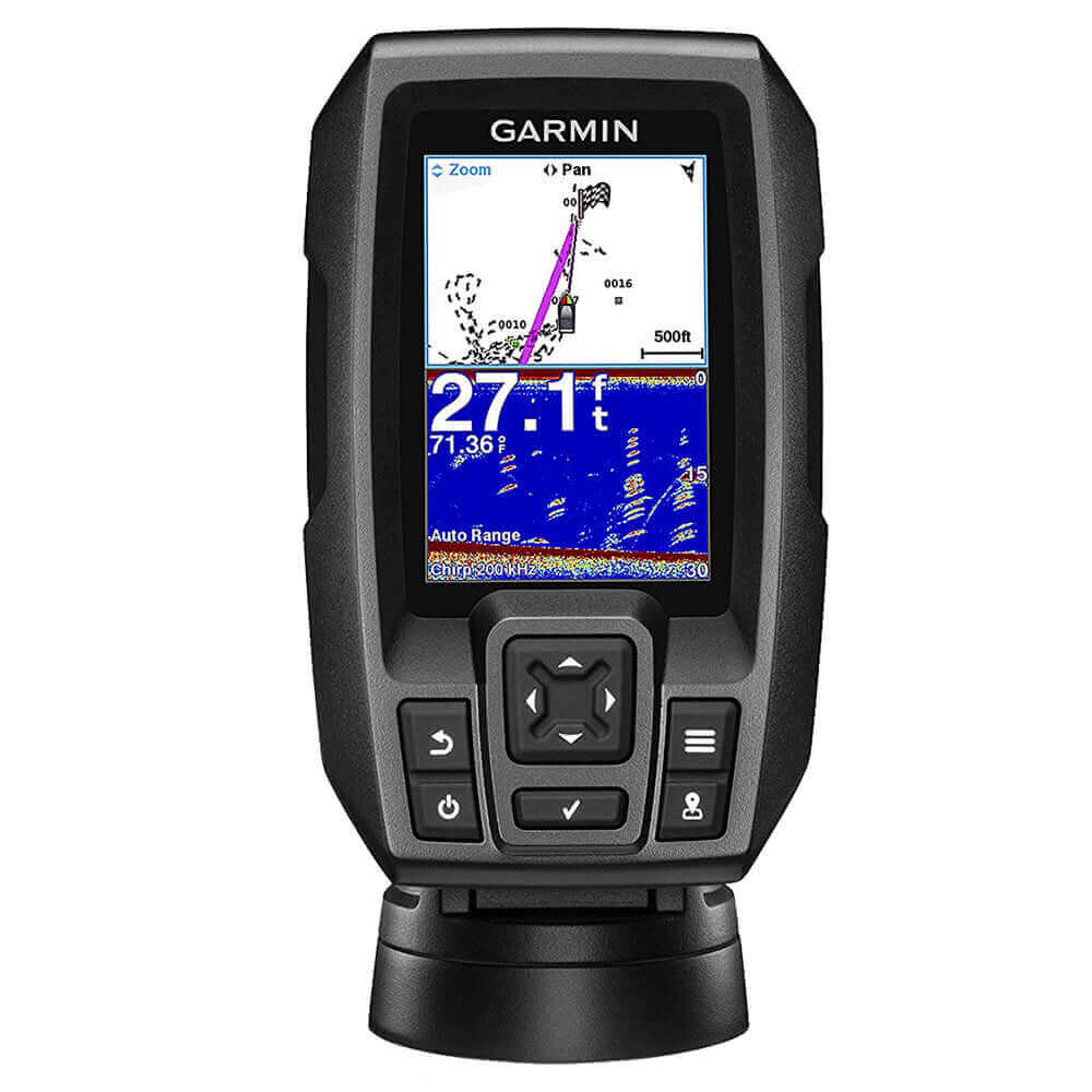 Garmin STRIKER 4 FishFinder w/4-Pin, 77/200kHz TM Transducer [010-01550-00] - wetsquad