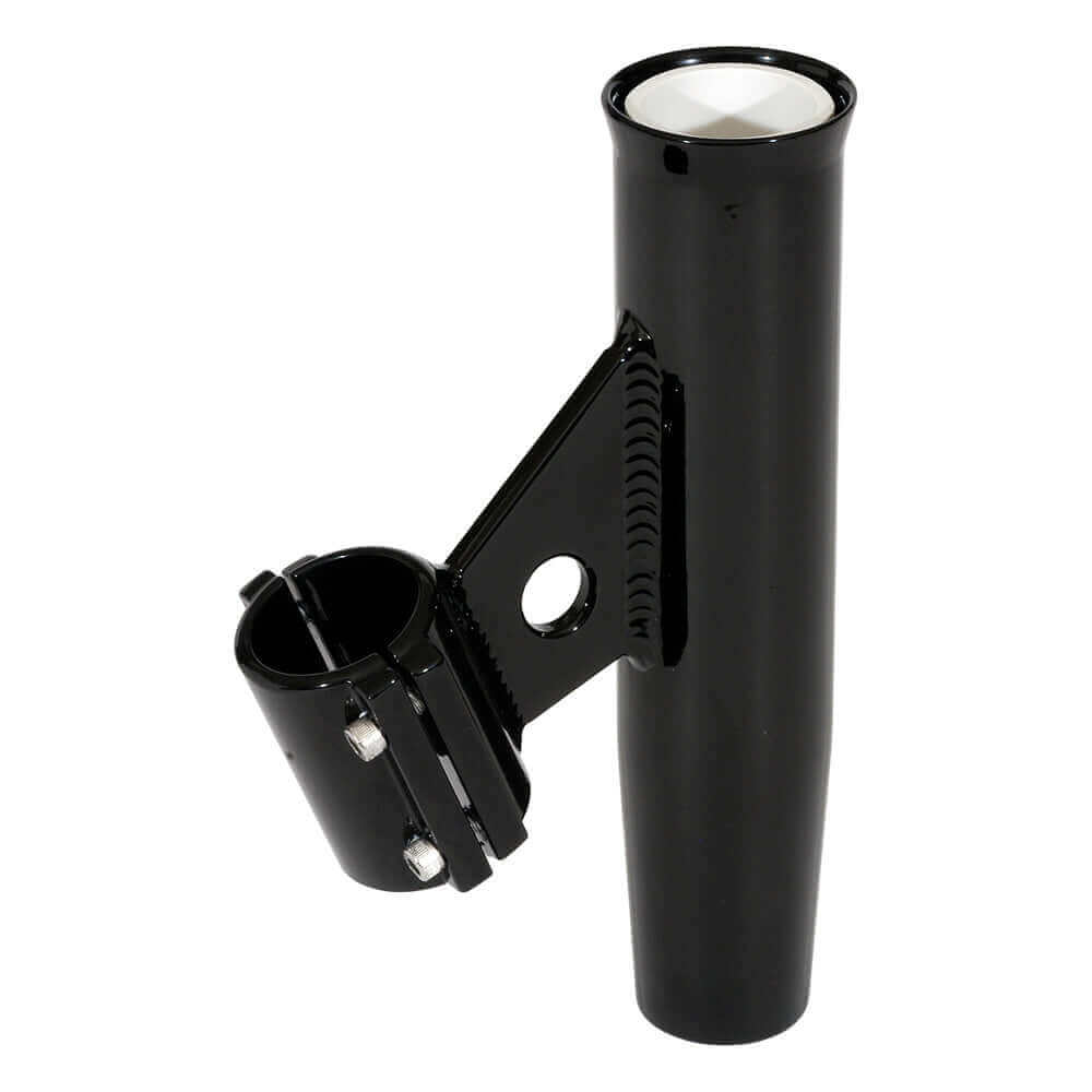 Lee's Clamp-On Rod Holder - Black Aluminum - Vertical Mount - Fits 1.900" O.D. Pipe [RA5004BK] - wetsquad