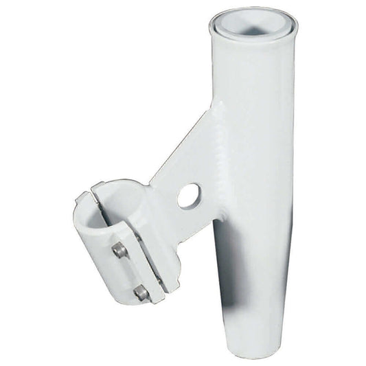 Lee's Clamp-On Rod Holder - White Aluminum - Vertical Mount - Fits 1.900" O.D. Pipe [RA5004WH] - wetsquad