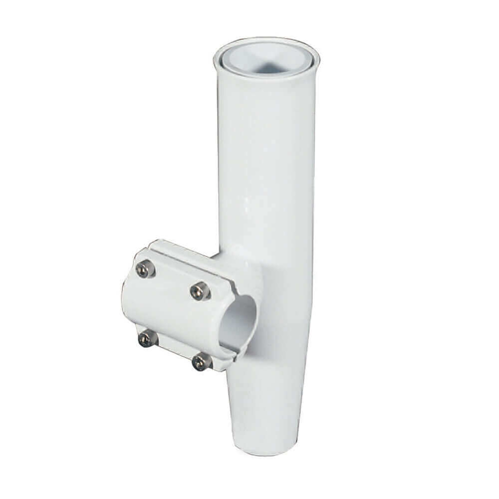 Lee's Clamp-On Rod Holder - White Aluminum - Horizontal Mount - Fits 1.900" O.D. Pipe [RA5204WH] - wetsquad