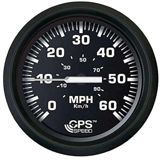 Faria Euro Black 4" Speedometer 60MPH (GPS) [32816] - wetsquad