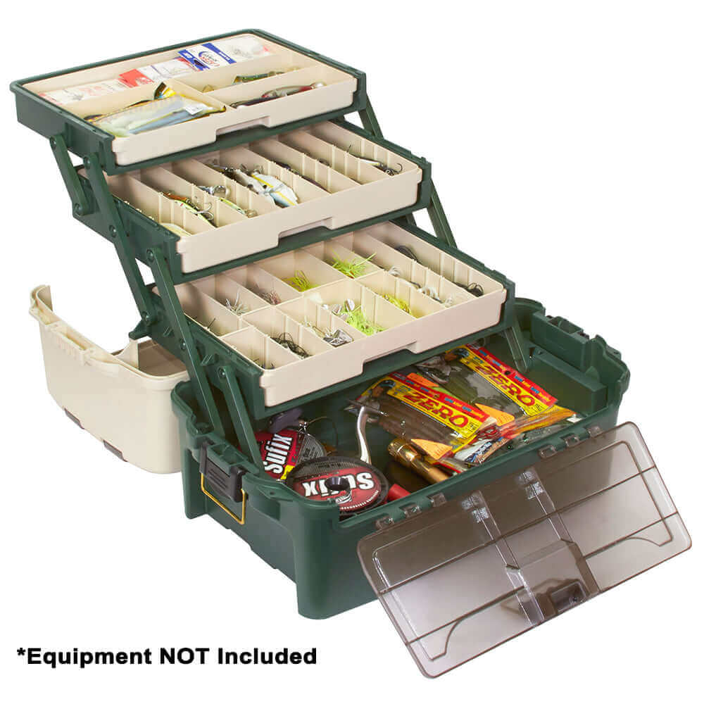 Plano Hybrid Hip 3-Tray Tackle Box - Forest Green [723300] - wetsquad