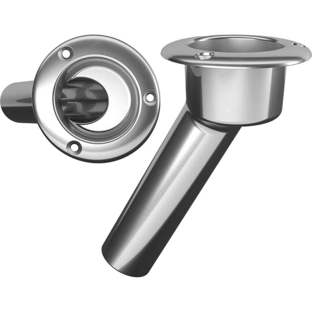 Mate Series Stainless Steel 30 Rod  Cup Holder - Open - Round Top [C1030ND] - wetsquad