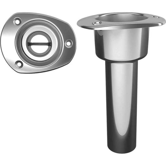 Mate Series Stainless Steel 0 Rod  Cup Holder - Open - Oval Top [C2000ND] - wetsquad