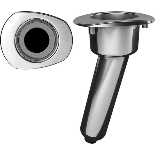 Mate Series Elite Screwless Stainless Steel 15 Rod  Cup Holder - Drain - Oval Top [C2015DS] - wetsquad