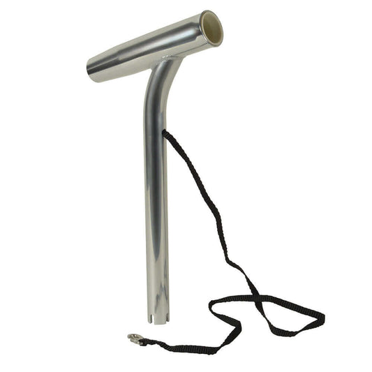 C.E. Smith Outrigger Rod Holder w/Liner  Strap - Aluminum [53800] - wetsquad