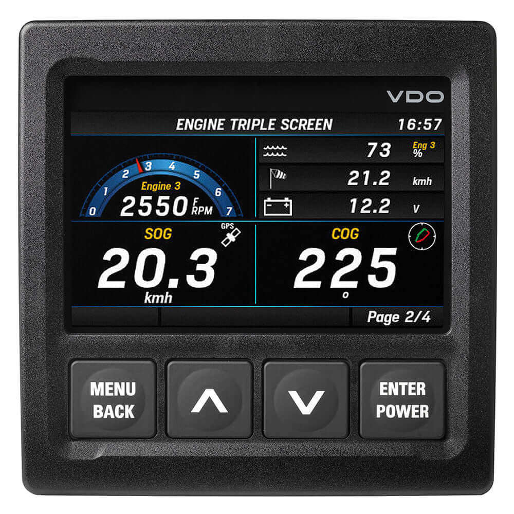 Veratron OceanLink 4.3" NMEA 2000 Certified TFT Gateway - Black [A2C1352150001] - wetsquad