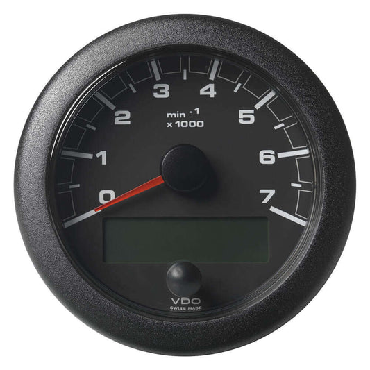 Veratron 3-3/8" (85MM) OceanLink NMEA 2000 Tachometer - 7000 RPM - Black Dial  Bezel [A2C1065810001] - wetsquad