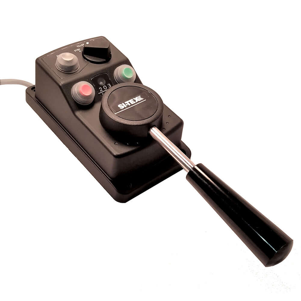 SI-TEX TS203 Full Follow-Up Remote Lever f/SP36  SP38 Pilot System w/40 Cable [20310025] - wetsquad