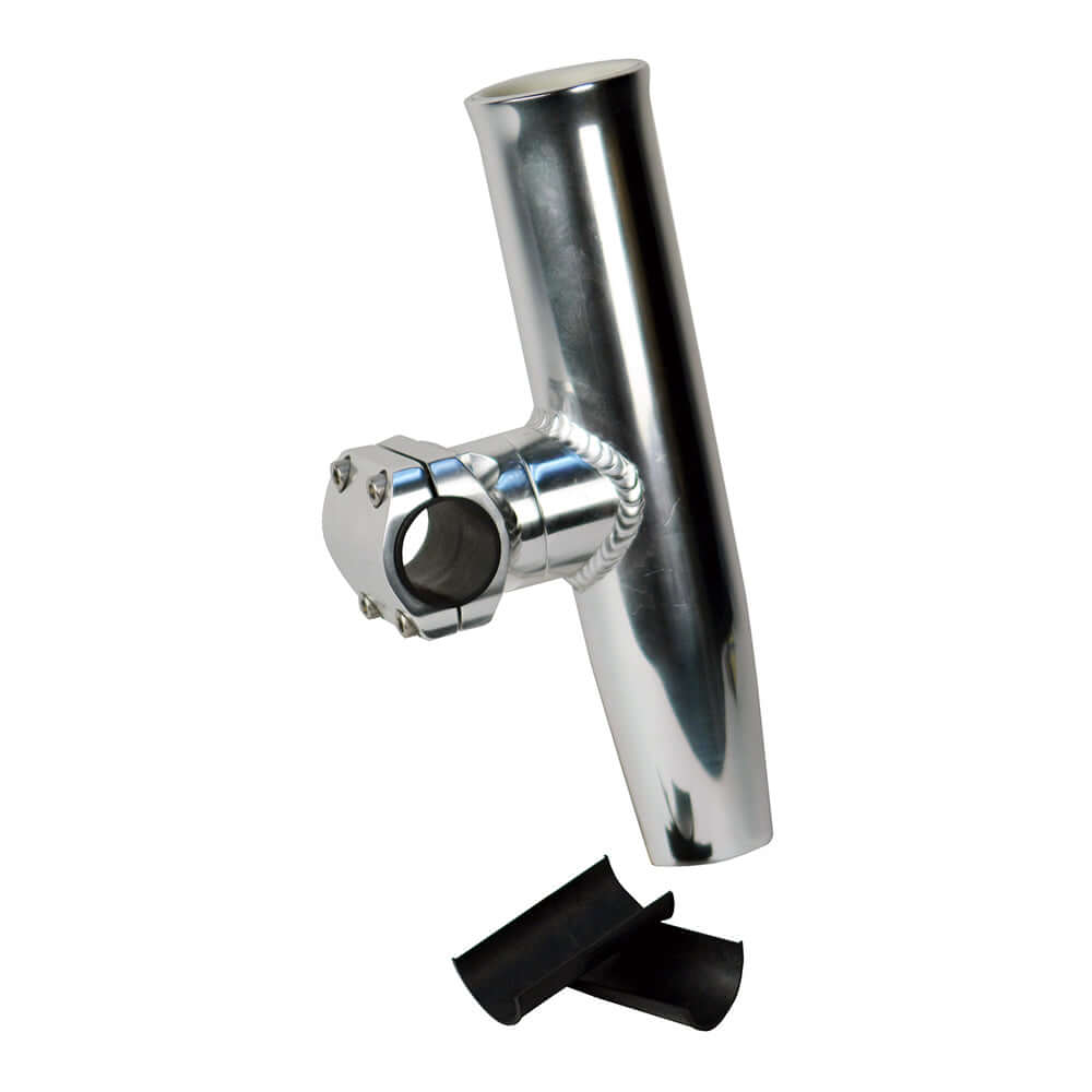 C.E. Smith Adjustable Mid Mount Rod Holder Aluminum 1.66" or 1-1/2" w/Sleeve  Hex Key [53772] - wetsquad