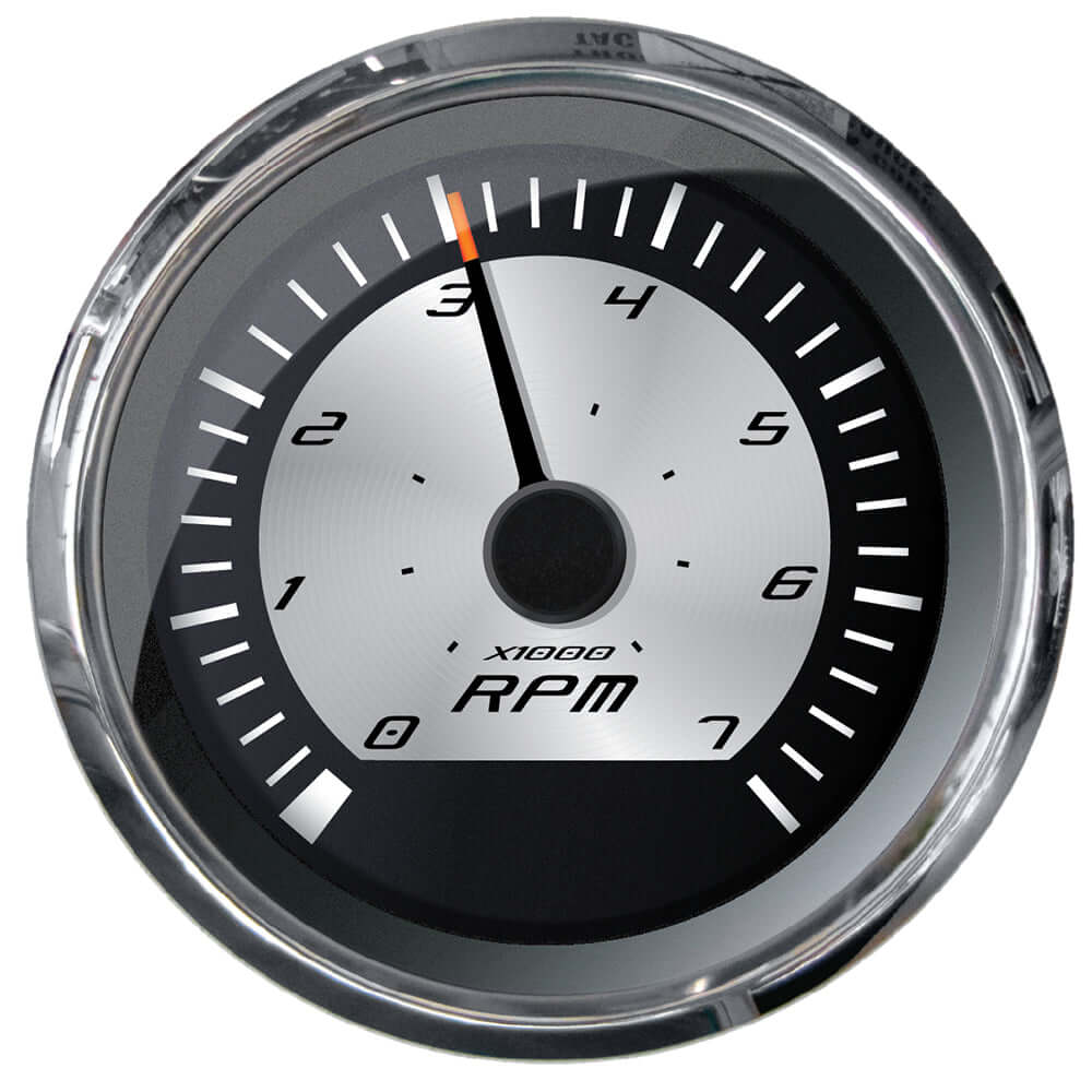 Faria Platinum 4" Tachometer - 7000 RPM (Gas - Inboard, Outboard  I/O) [22009] - wetsquad