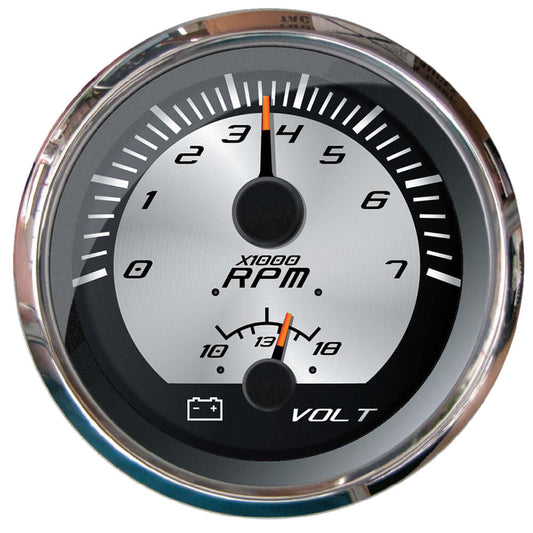 Faria Platinum 4" Multi-Function - Tachometer  Voltmeter [22016] - wetsquad