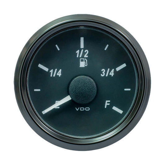 VDO SingleViu 52mm (2-1/16") Fuel Level Gauge - E/F Scale - 0-180 Ohm [A2C3833120030] - wetsquad